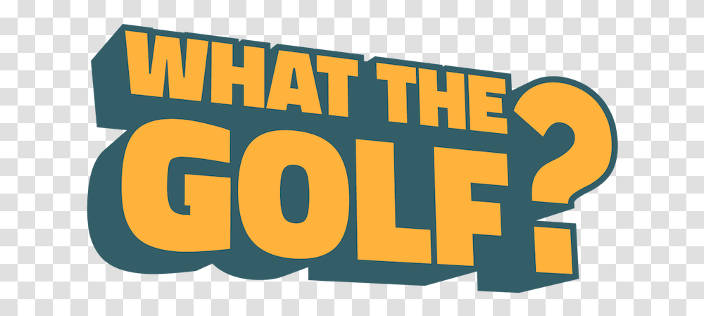 What The Golf Golf, Word, Number Transparent Png