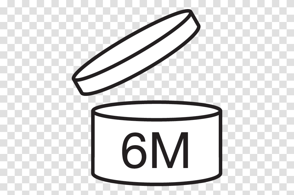 What Those Symbols 6 Months From Opening, Tin, Jar, Can, Aluminium Transparent Png