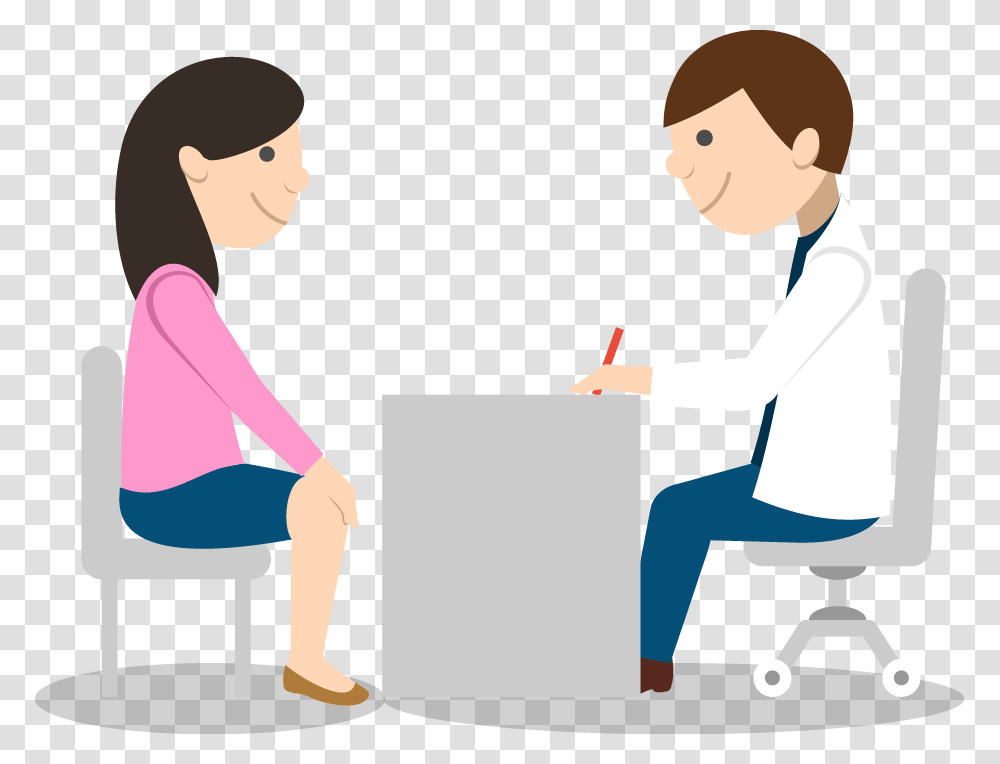 What To Know When Doctor Consultation Clipart, Person, Sitting, Arm, People Transparent Png