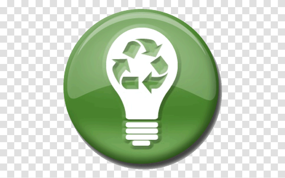 What We Are Offer People Need To Conserve Energy, Light, Recycling Symbol, Lightbulb Transparent Png