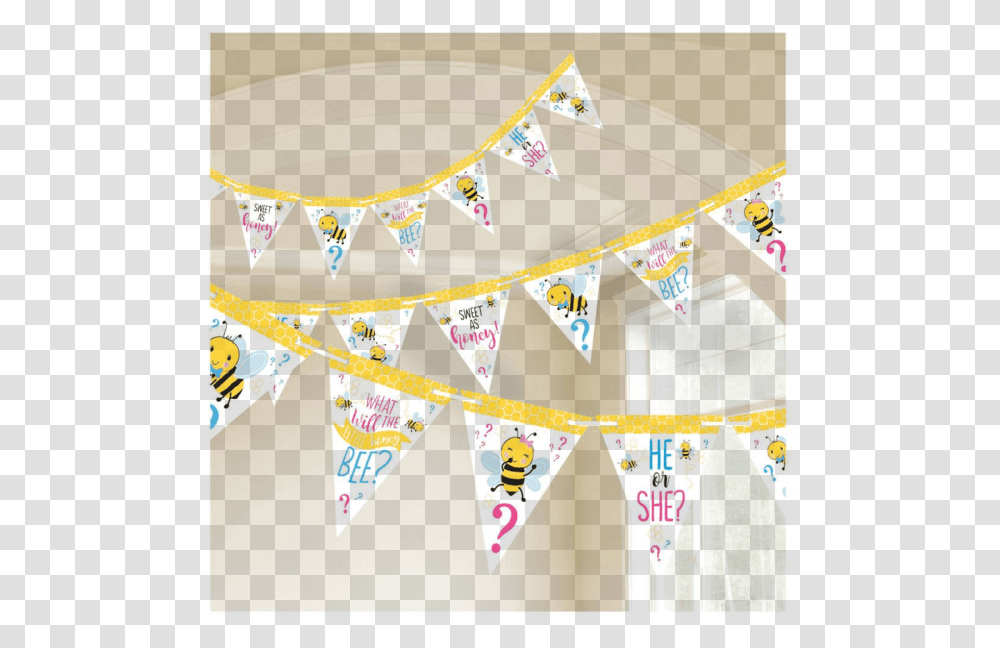 What Will It Bee Baby Shower, Ornament, Pattern, Fractal, Triangle Transparent Png