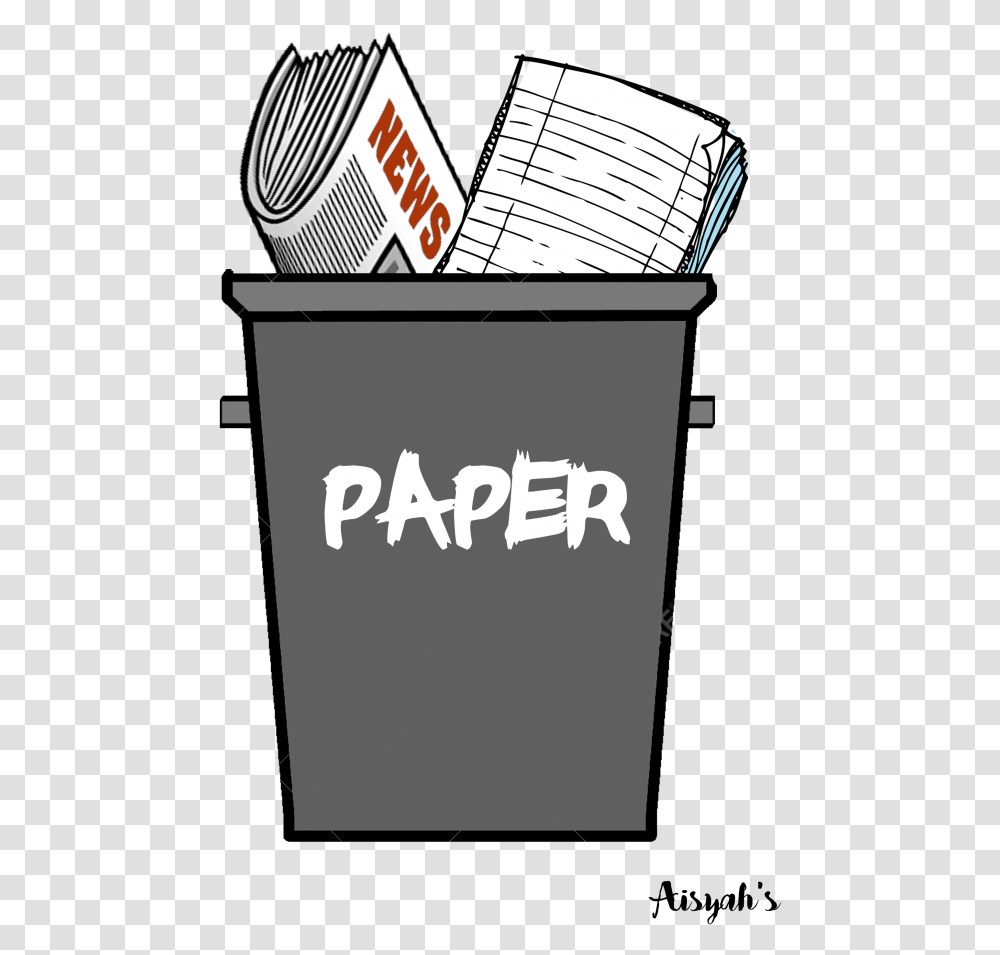 Whats In My Trash Paper With My Name Paper Waste Clipart, Word, Tin, Trash Can Transparent Png