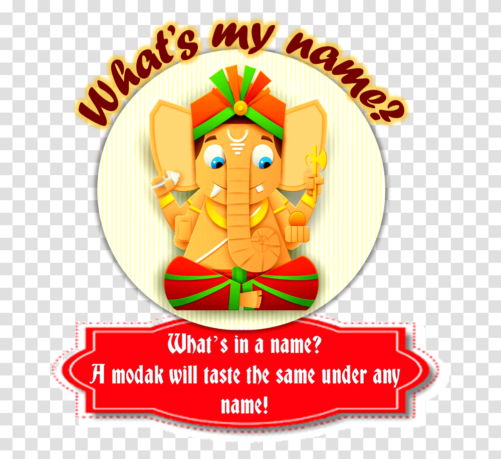 Whats My Name Ganesh2016 Riddles On Lord Ganesha, Word, Label Transparent Png