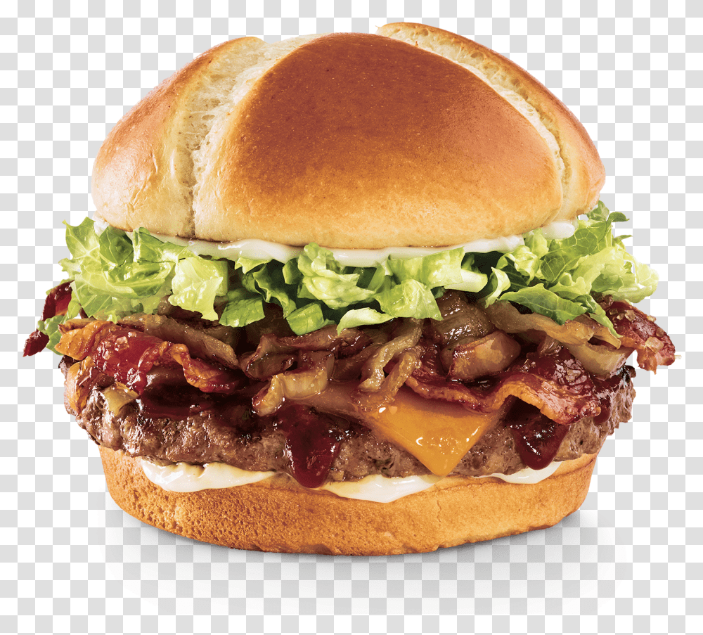 Whats New Veggie Star Carls Jr, Burger, Food Transparent Png