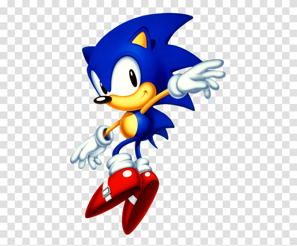 Whats The Height Of Sonics Classic Design, Toy, Super Mario, Mascot, Pac Man Transparent Png