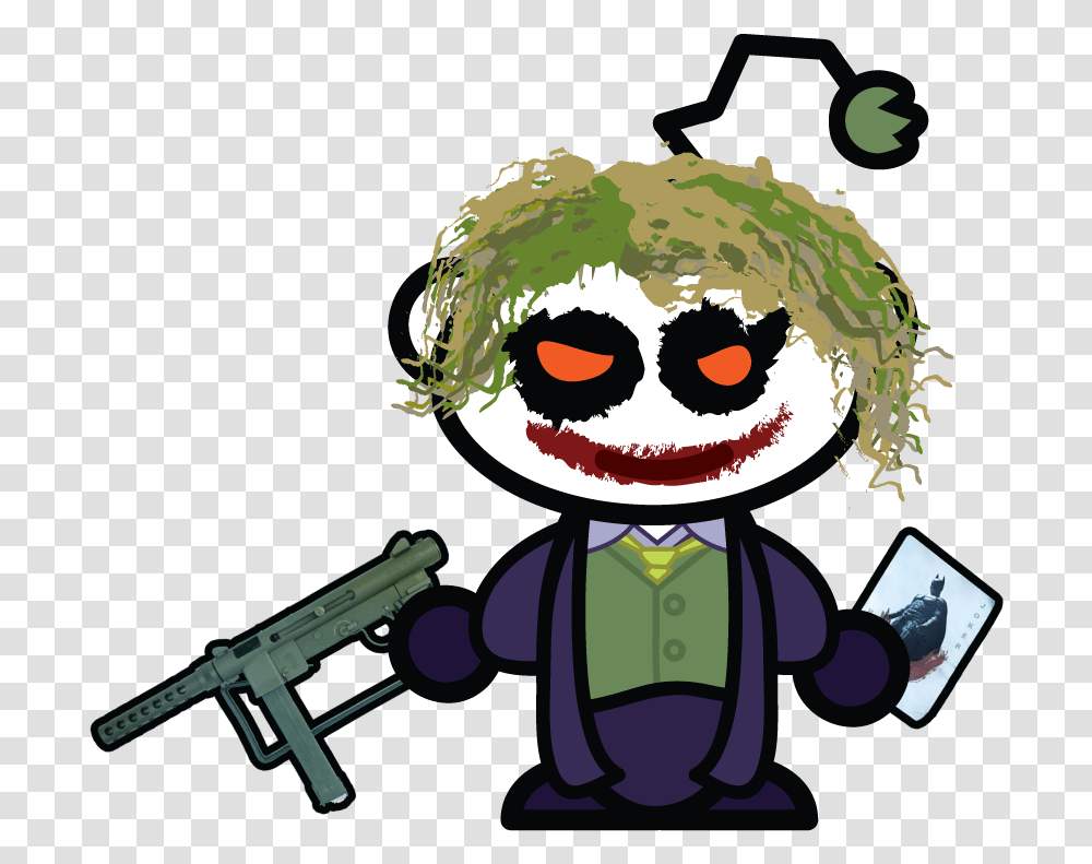 Whats Your Thought On This Dark Knight Joker Snoo Joker, Weapon, Weaponry, Gun Transparent Png