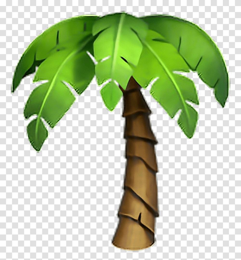 Whatsapp Emoji Palme Iphone Palm Tree Emoji, Plant, Leaf, Bamboo, Arecaceae Transparent Png