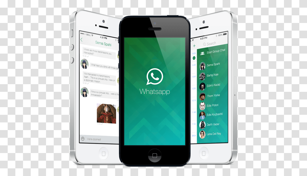 Whatsapp For Iphone Gets An Update Iphone Com Whatsapp, Mobile Phone, Electronics, Cell Phone, Person Transparent Png