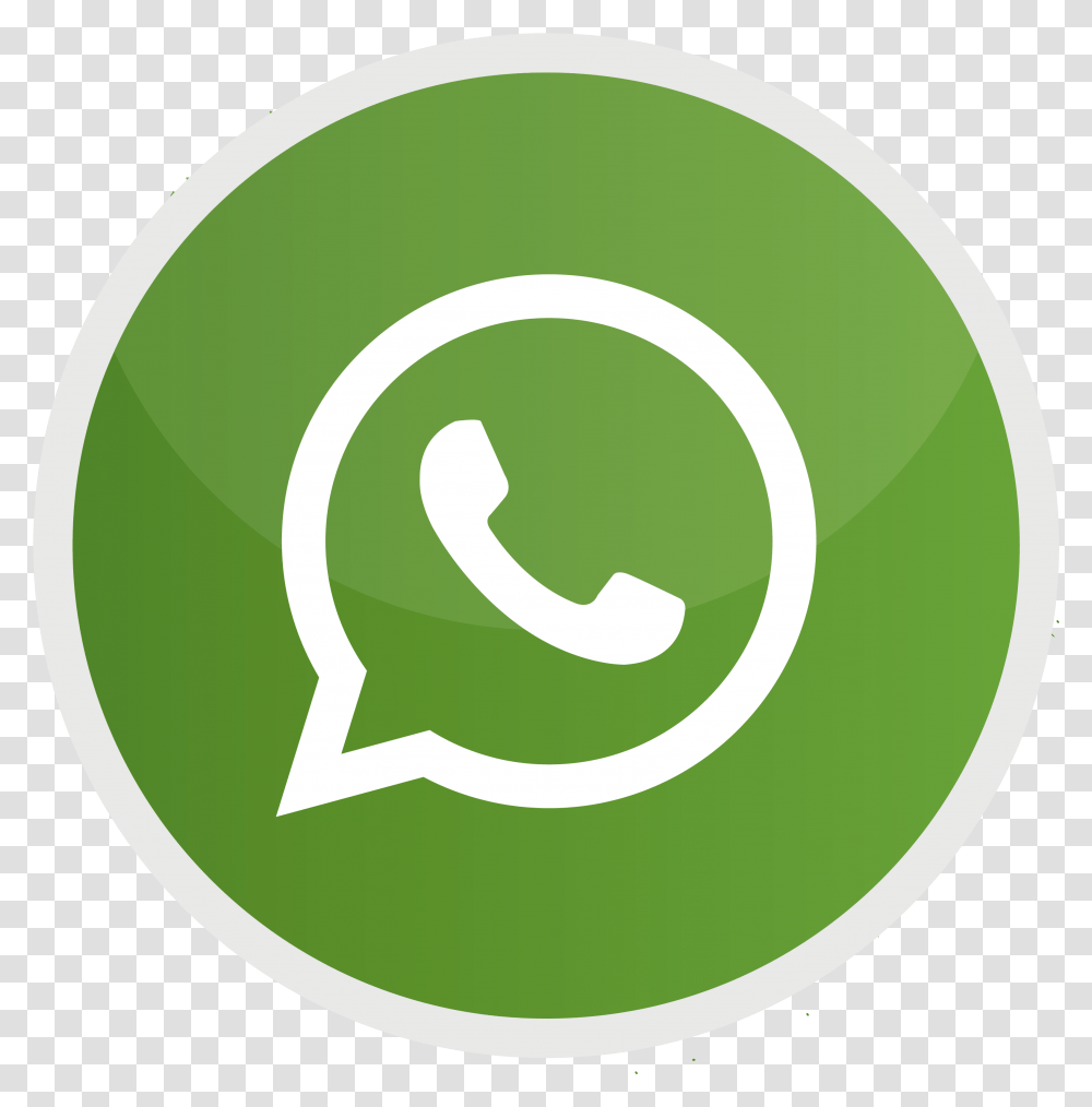 Whatsapp Icon Round, Tennis Ball, Sport, Sports, Label Transparent Png