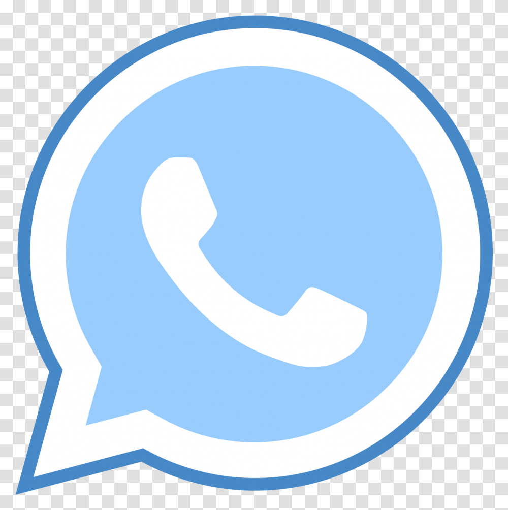 Whatsapp Logo Blue Download Whatsapp Logo Blue, Apparel, Cap Transparent Png