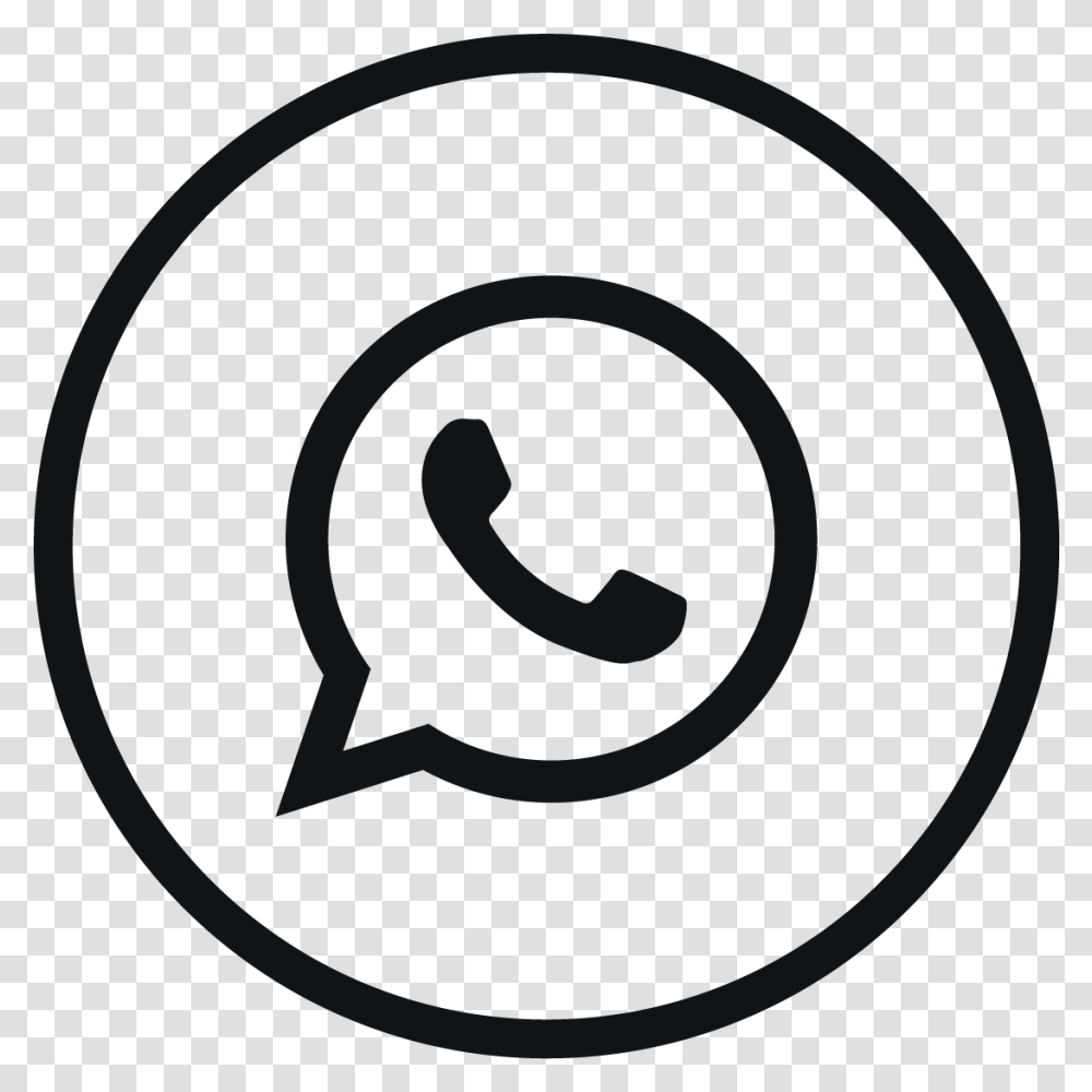 Whatsapp Logo For Cv, Spiral, Trademark Transparent Png