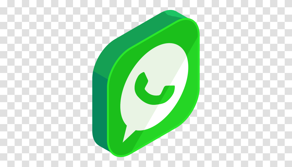 Whatsapp, Logo, Green, Recycling Symbol, Plant Transparent Png