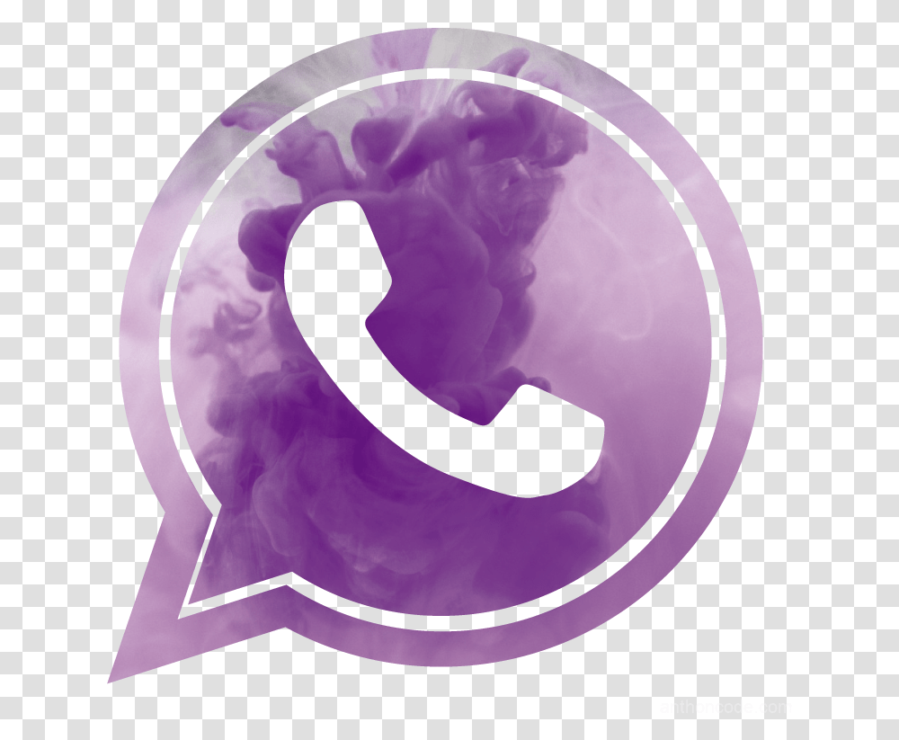 Whatsapp Logo Vector Whatsapp Logo Pink, Purple, Text, Graphics, Art Transparent Png