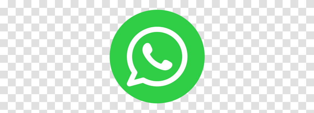 Whatsapp Round Icon Logo Image Circle Icon Whatsapp Logo, Text, Symbol, Alphabet, Label Transparent Png