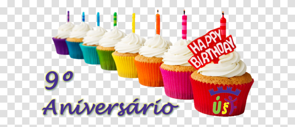 Whatsapp Status Birthday Wishes, Cupcake, Cream, Dessert, Food Transparent Png
