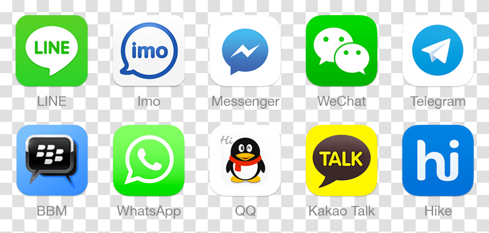 Whatsapp Telegram Imo Line, Label, Bird, Animal Transparent Png