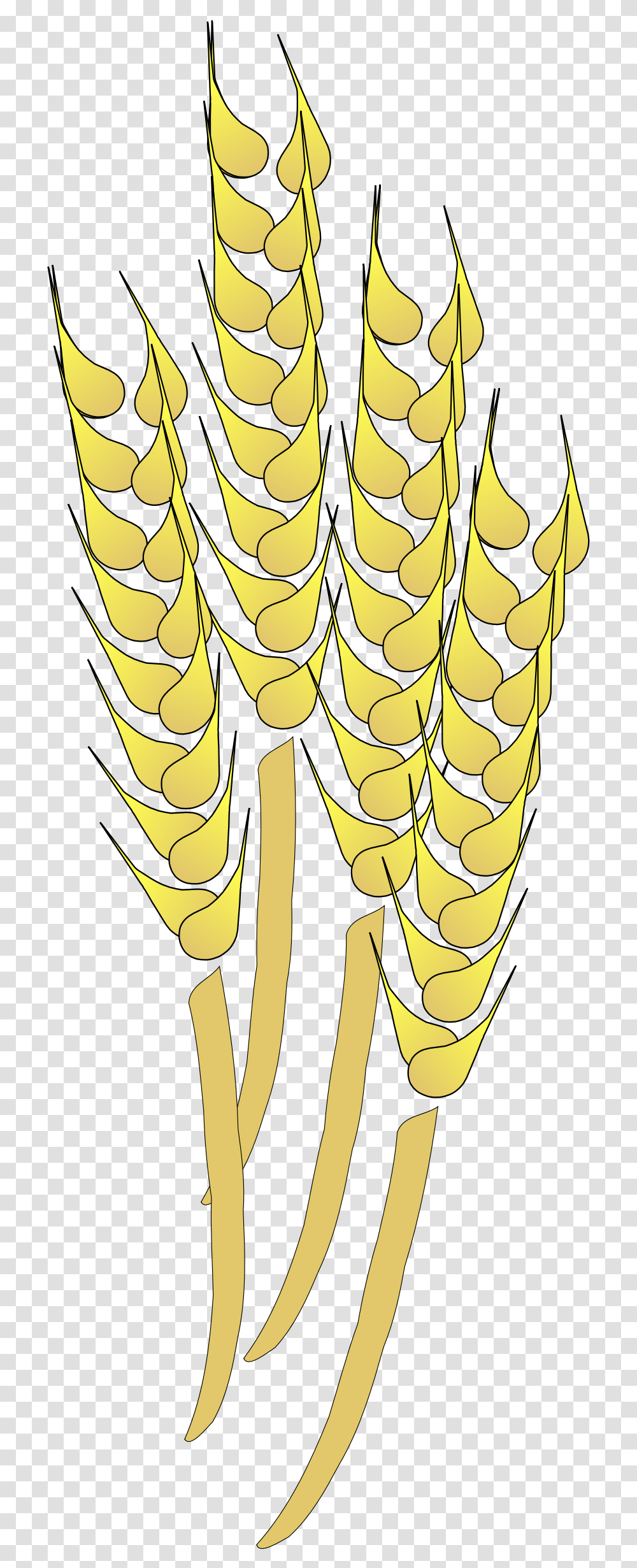 Wheat Clipart Wheat Stalk Wheat Clip Art, Plant, Pattern, Floral Design Transparent Png