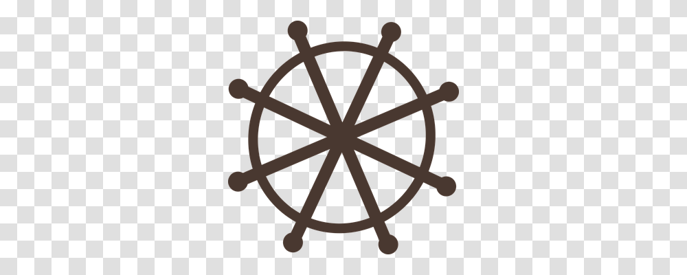 Wheel Symbol, Sundial, Star Symbol, Stencil Transparent Png