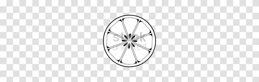 Wheel Black And White Clipart, Machine, Pendant, Spoke, Tire Transparent Png