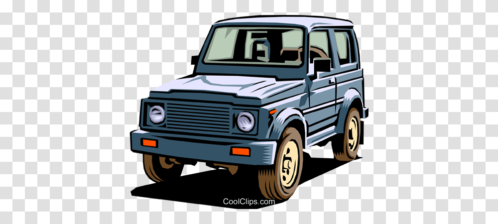 Wheel Drive Vehicle Royalty Free Vector Clip Art Illustration, Pickup Truck, Transportation, Machine, Van Transparent Png
