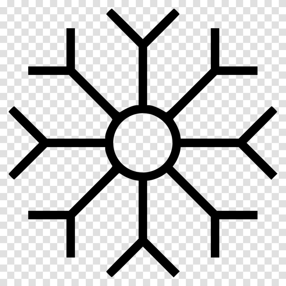 Wheel Fortune Icon, Snowflake, Cross, Pattern Transparent Png