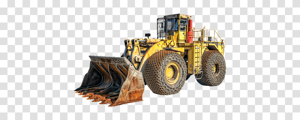 Wheel Loader Transport, Bulldozer, Tractor, Vehicle Transparent Png