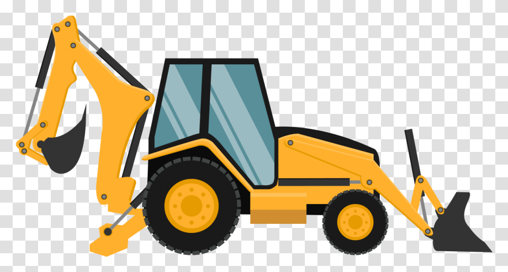 Wheel Loader Icon, Tractor, Vehicle, Transportation, Bulldozer Transparent Png
