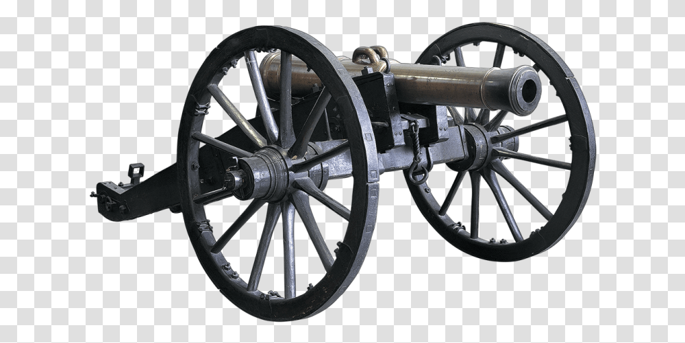 Wheel, Machine, Cannon, Weapon Transparent Png