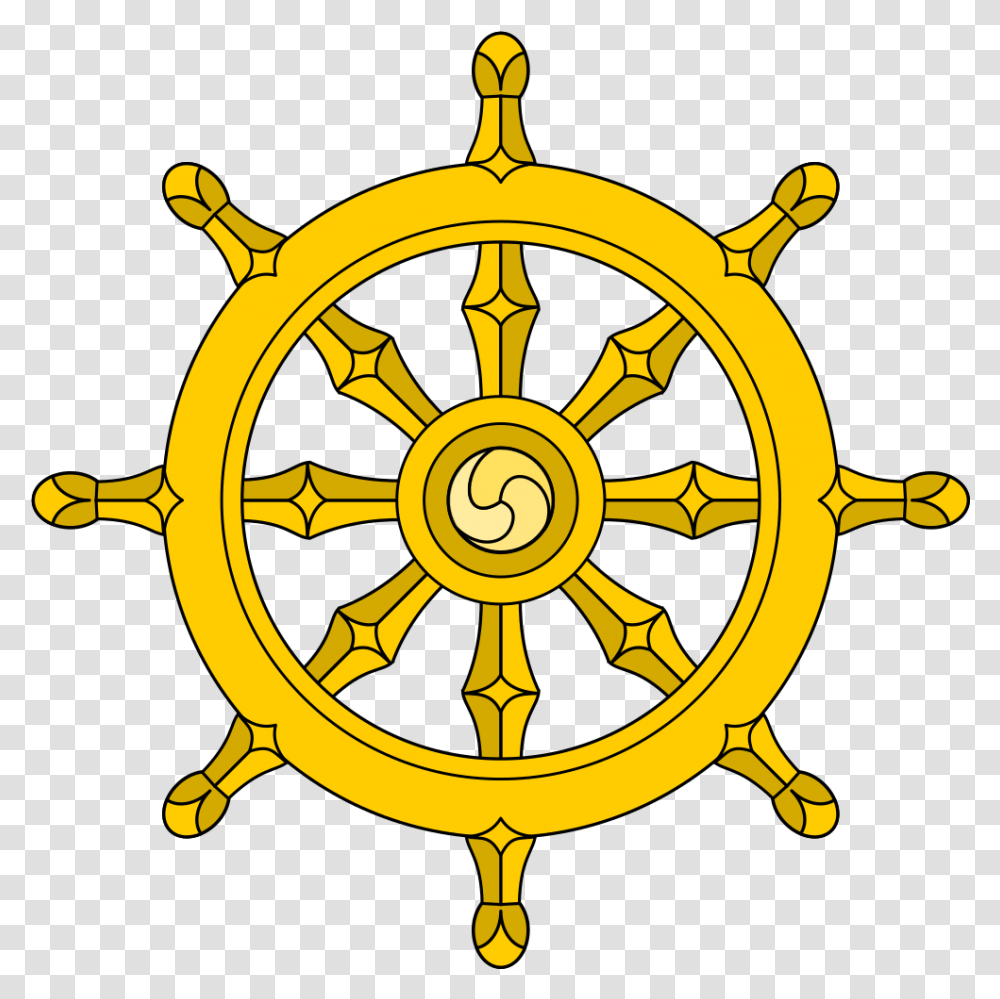 Wheel Of Dharma, Compass, Steering Wheel Transparent Png