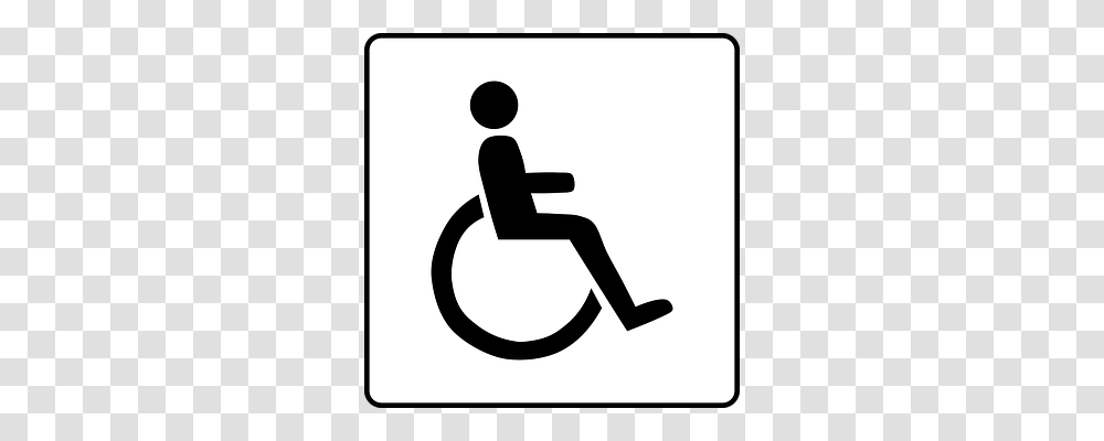 Wheelchair Symbol, Sign, Road Sign, Furniture Transparent Png