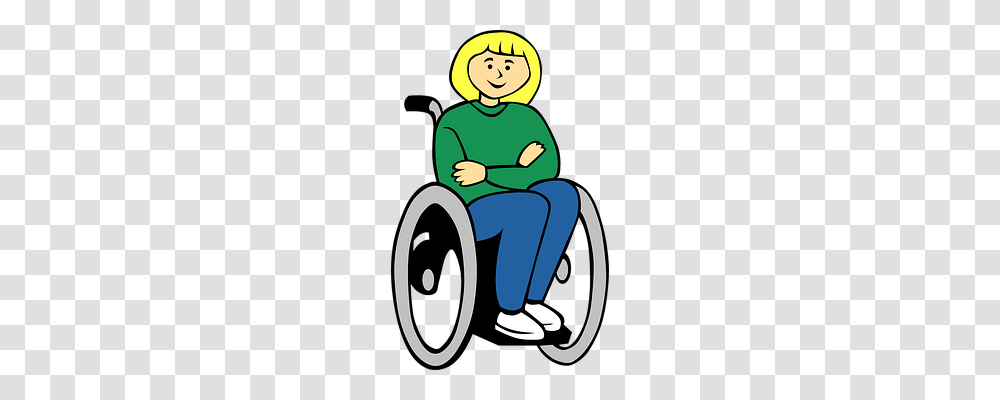 Wheelchair Person, Female Transparent Png
