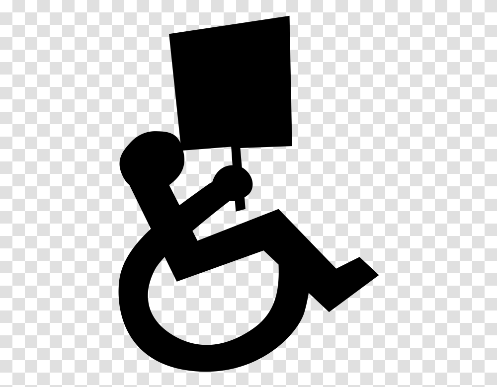 Wheelchair Clipart Disability In Israel, Gray, World Of Warcraft Transparent Png