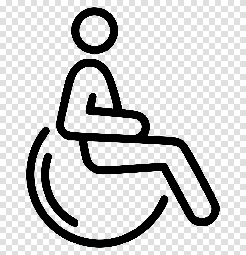 Wheelchair Disabled Invalid Handicapped Cripple Disability, Furniture, Lawn Mower, Tool Transparent Png