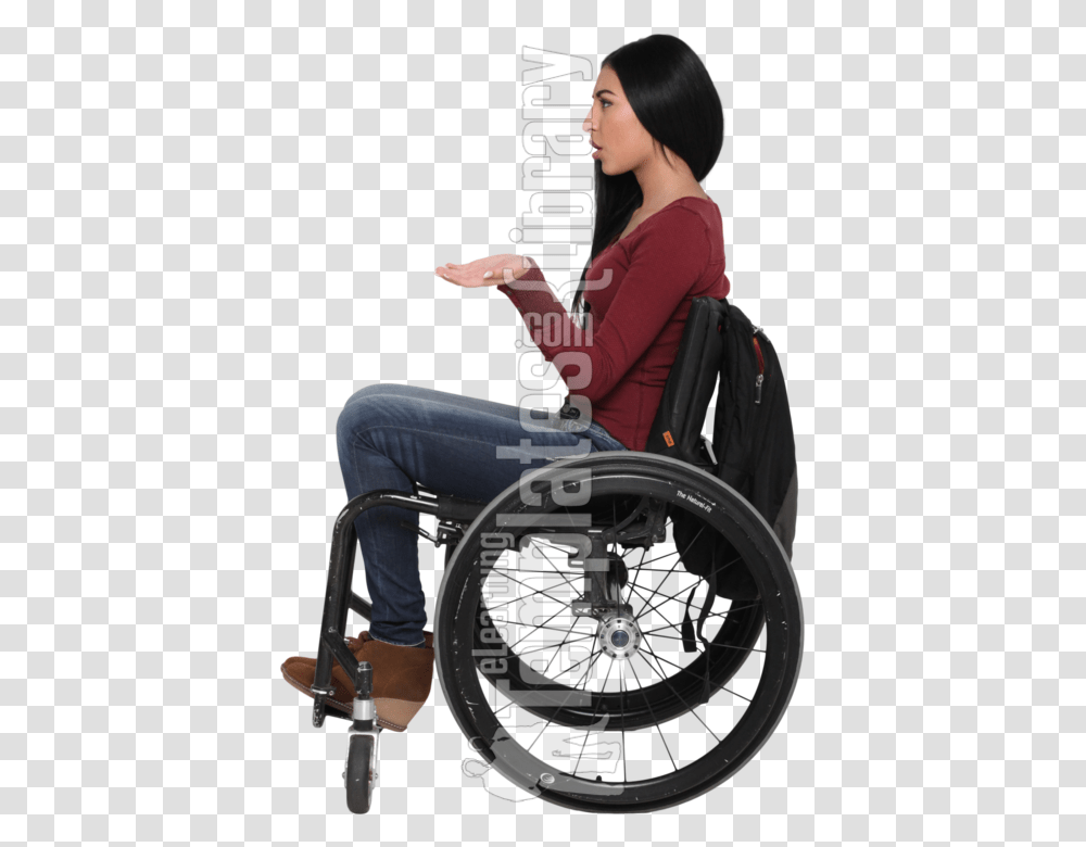 Wheelchair, Furniture, Machine, Person, Sitting Transparent Png