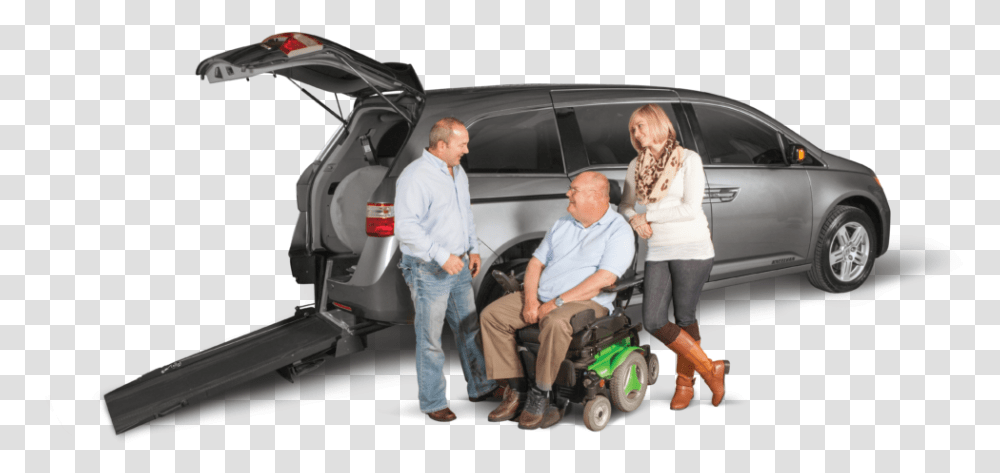 Wheelchair Van Family, Furniture, Person, Shoe Transparent Png