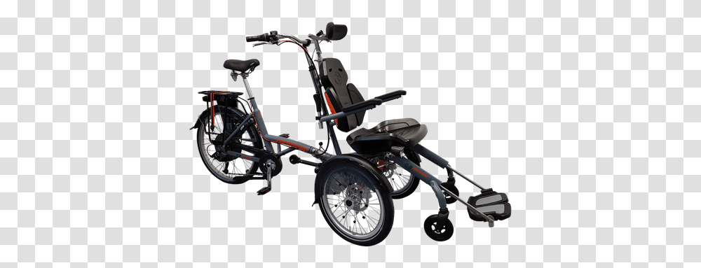 Wheelchairbike With Motor Wheelchair Bicycle, Furniture, Transportation, Vehicle, Motorcycle Transparent Png