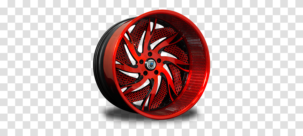 Wheels Cars Red And Black Asanti Rims, Machine, Tire, Spoke, Car Wheel Transparent Png