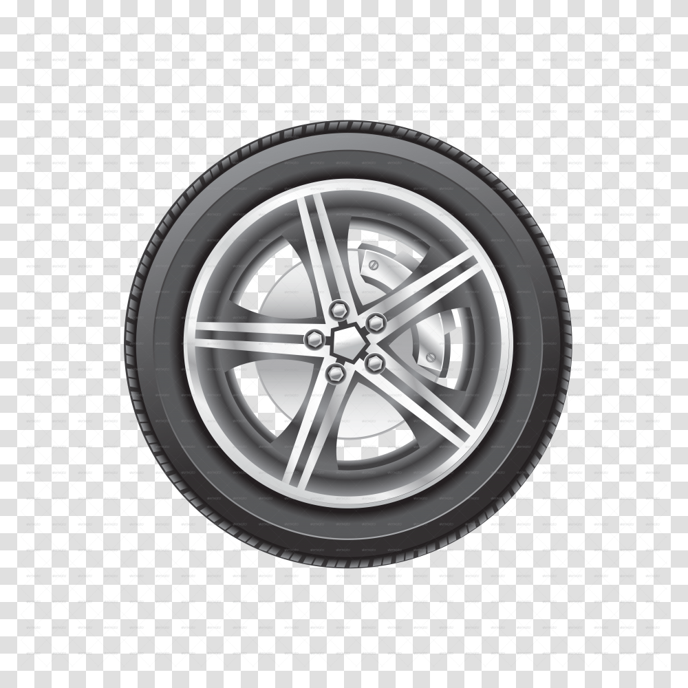 Wheels Set Collection Free Flat Tire Clipart, Machine, Car Wheel, Spoke, Alloy Wheel Transparent Png