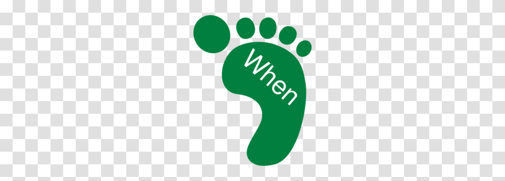 When Clip Art, Footprint Transparent Png