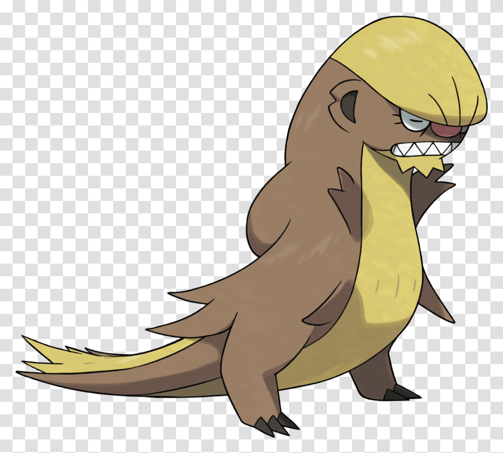 When It Finds A Trace Of Its Prey Patiently Stakes Pokemon Gumshoos, Animal, Bird, Dinosaur, Reptile Transparent Png