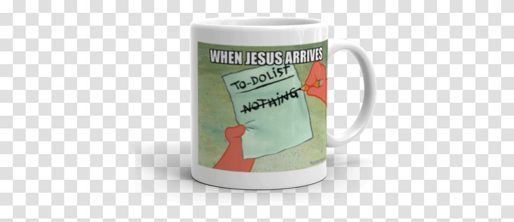 When Jesus Arrives Magic Mug, Coffee Cup, Soil Transparent Png