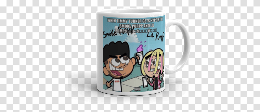 When Timmy Turner Gets Hype With Smoke Purpp And Lil Pump Ok Lil Pump, Coffee Cup, Soil Transparent Png