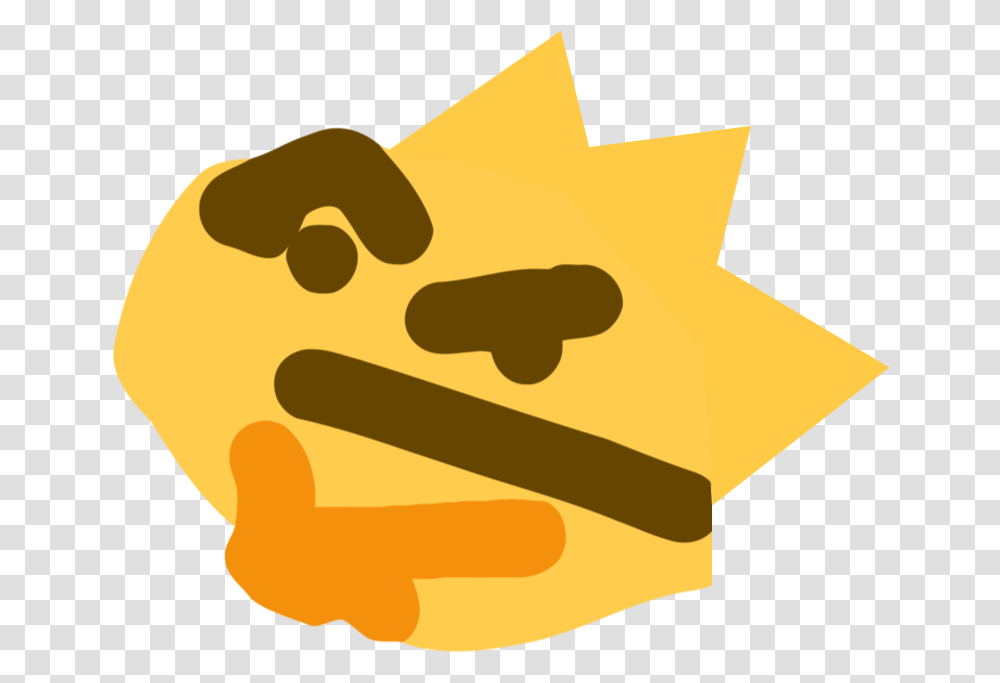 When You Realize All The Power You Have From This Miscommunication Thinking Emoji Meme, Food, Gold, Outdoors Transparent Png