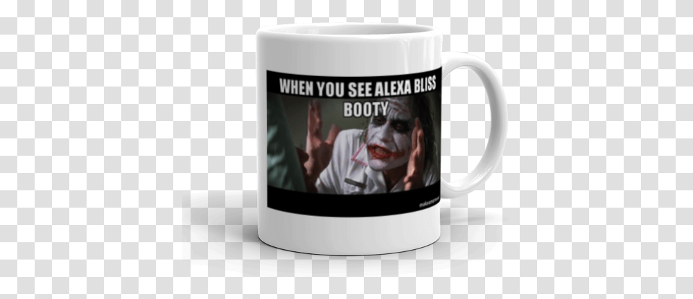 When You See Alexa Bliss Booty Everyone Loses Their Minds People Dont Get It Meme, Coffee Cup, Person, Human, Id Cards Transparent Png