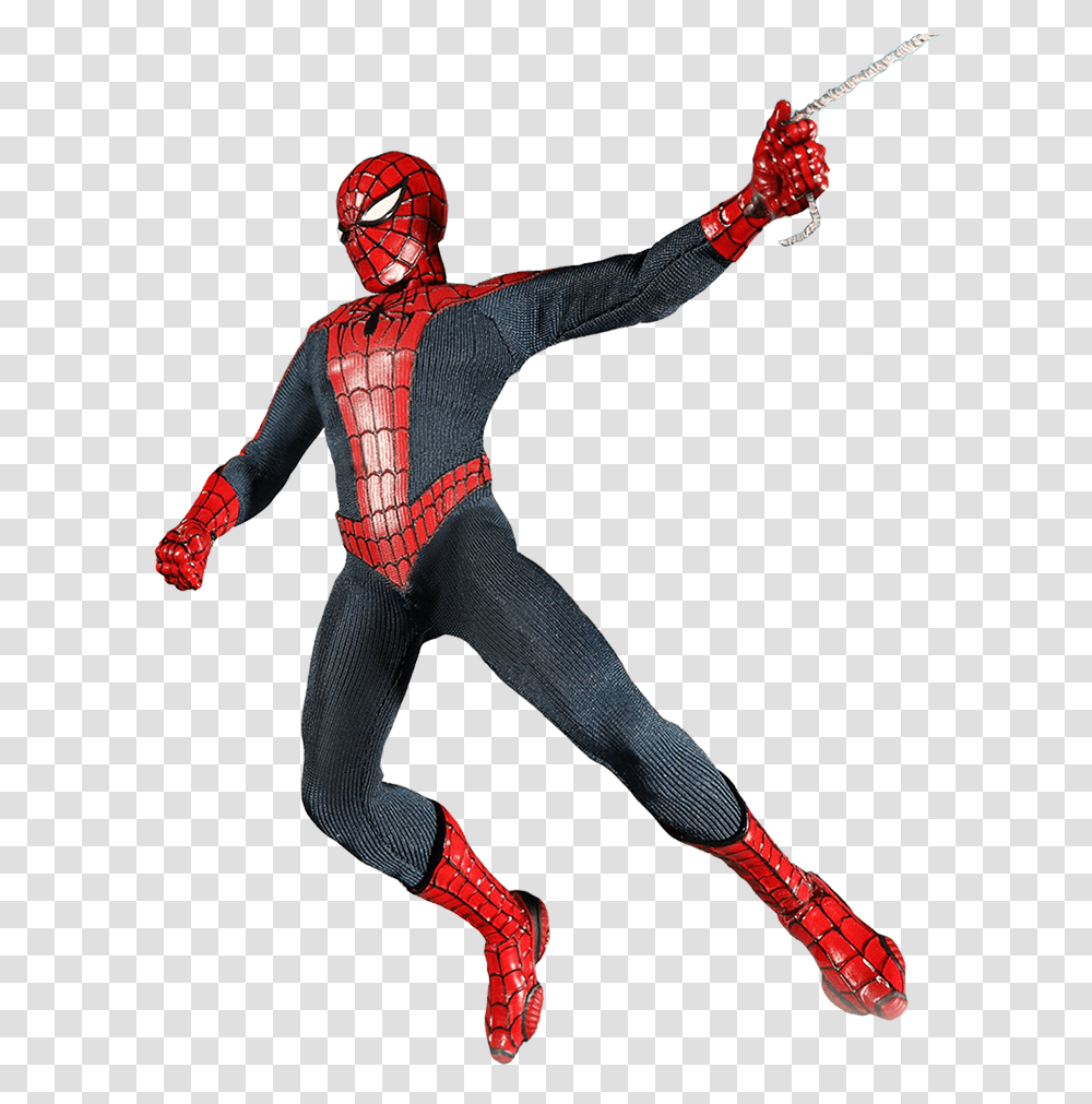 When Young Peter Parker Is Inadvertently Bitten By Action Figure Spiderman Toys, Person, Human, Helmet Transparent Png