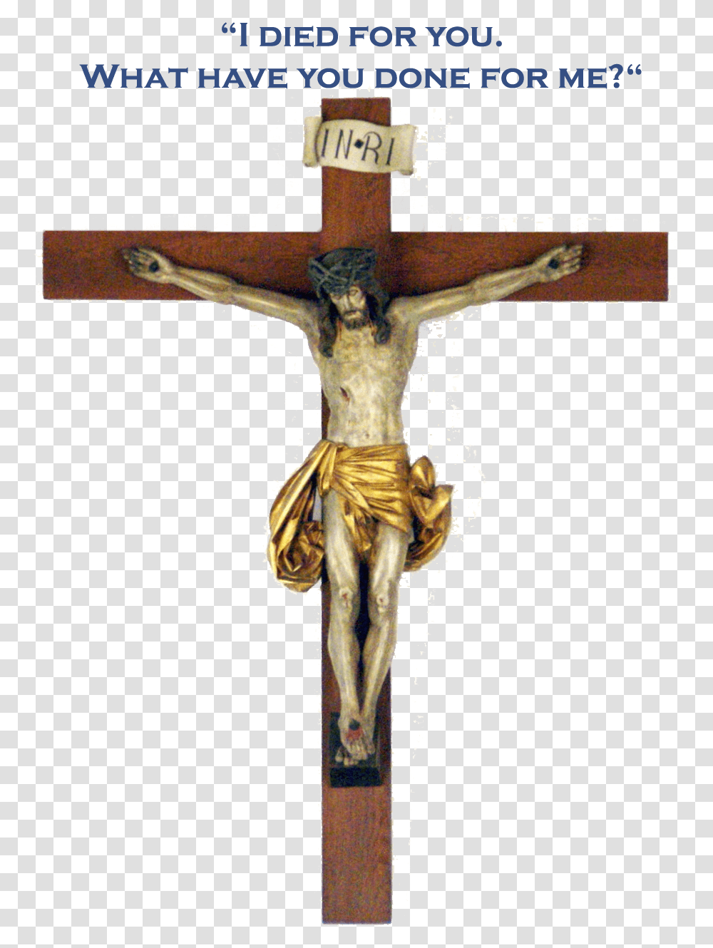Whenever I Visited My Parish Church Of St Died For You What Have You Done, Cross, Crucifix, Interior Design Transparent Png
