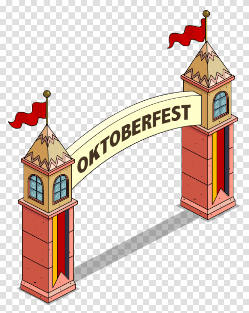Where Did That Come From Oktoberfestthe Simpsons Tapped Out, Building, Architecture, Tower, Bell Tower Transparent Png