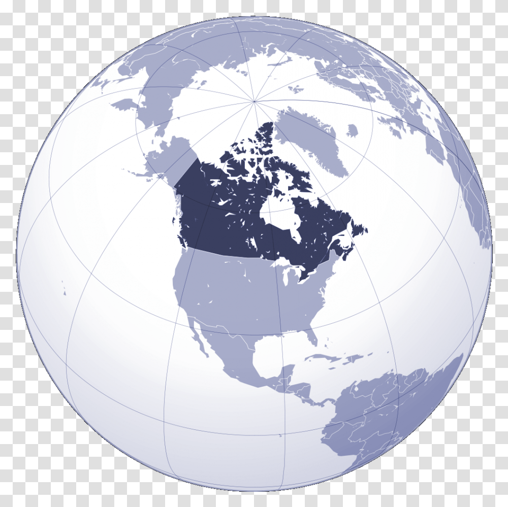 Where Is Canada Located Large Map, Outer Space, Astronomy, Universe, Planet Transparent Png