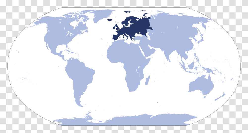 Where Is Europe Located Europe Located On The Map, Diagram, Plot, Atlas, Painting Transparent Png