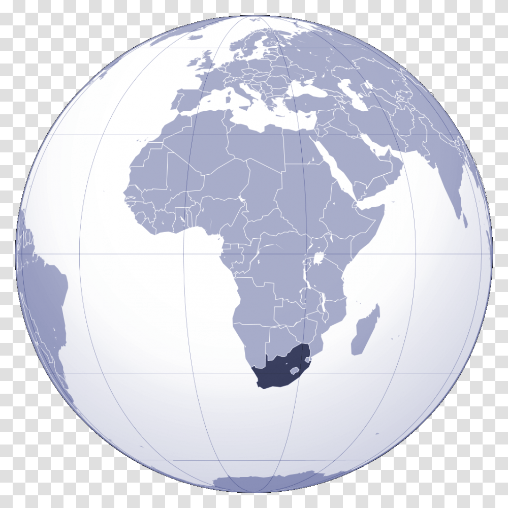 Where Is South Africa Located Large Map World Map, Outer Space, Astronomy, Universe, Planet Transparent Png